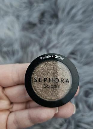 Тіні глітерні sephora colorful glitter brown diamonds 294