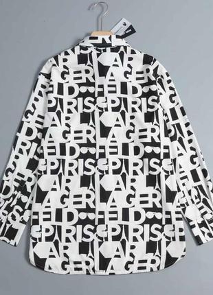 Сорочка karl lagerfeld рубашка блуза