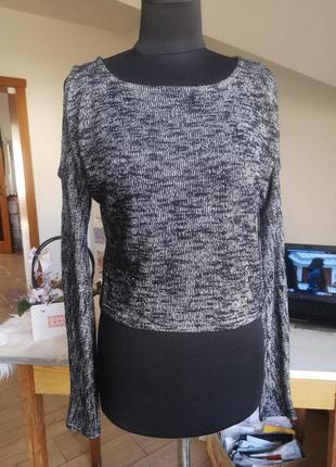 Кофта на 13-14 лет 158-164 см кофточка с открытыми плечами кофтина