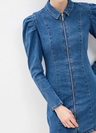 Джинсовое платье missguided