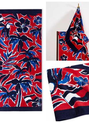 Tommy hilfiger пляжное полотенце