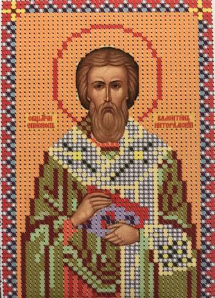 Схема для вишивання бісером святий муч. валентин єпископ інтерамни, тм рішельє, а5
