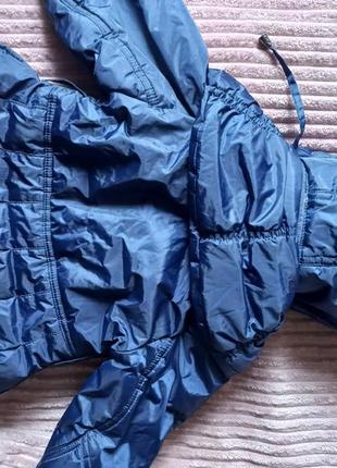 Теплая удлиненная куртка для девочки 3