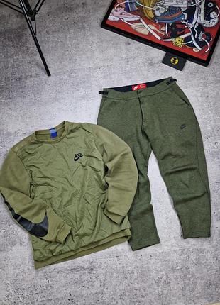 Спортивный костюм nike tech fleece big logo swoosh