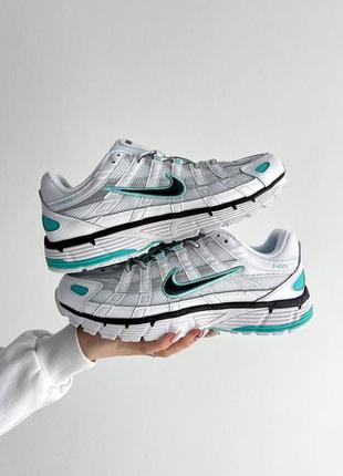 Кроссовки nike p-6000 white2 фото