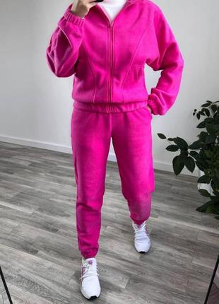 Костюм спортивный теплый флисовый