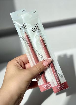 Олівець для губ elf e.l.f. cream glide lip liner відтінок pinky swear