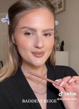 Олівець для губ elf e.l.f. cream glide lip liner відтінок baddest beige4 фото