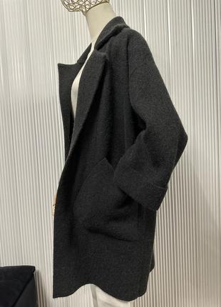 Кардиган-пальто xxs-s  темно-графіт