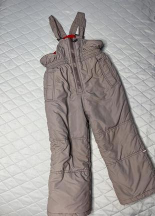 Комбінезонні зимові штани