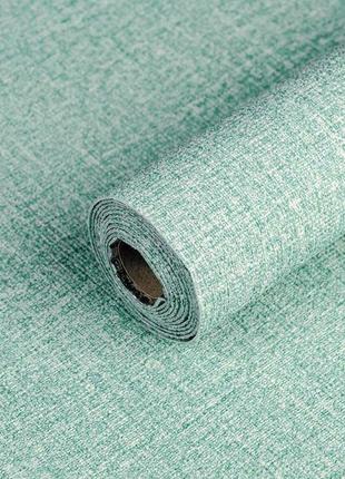 Самоклеючі шпалери термоізоляційні для декорування стін та меблів рельєфні глибокий зелений колір dm-11