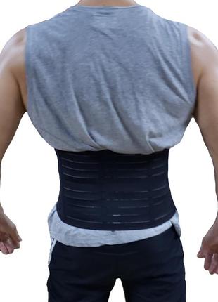 Мужской корсет для спортзала и утягивающий пояс. dm-11