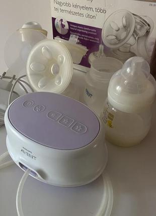 Электрический и ручной philips avent электрический молокоотсос