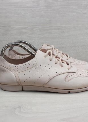 Кожаные женские кроссовки clarks оригинал, размер 37.5