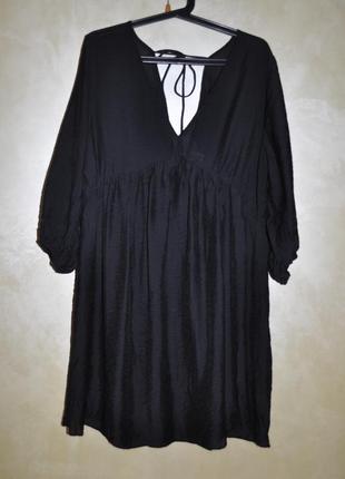 Чорна легенька сукня від h&m2 фото