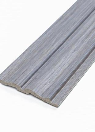 Декоративная стеновая рейка ps для отделки стен и мебели имитация дерева легкая и водостойкая dm-11