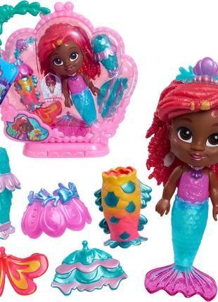 Набір mattel disney the little mermaid transforming ariel fashion