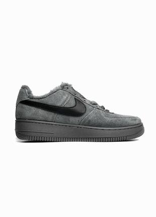 Чоловічі кросівки nike air force 1 (сірі)