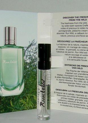 Пробник davidoff run wild for her. оригінал.