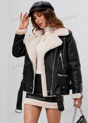 Дублёнка женская зимняя теплая бежевая  s m l. дублёнка женская теплая зимняя на овчине 42 44 46 48