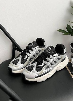 Кросівки adidas black-silver