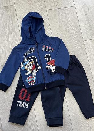 Спортивний костюм на хлопчика на 7-12 міс