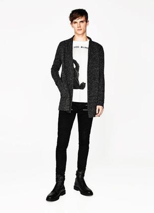 Кардиган zara man с карманами !3 фото