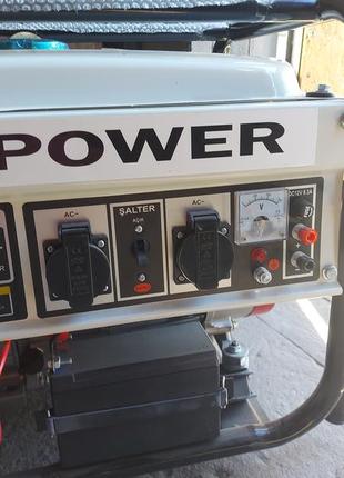Бензиновий генератор amc pover bt-3800le 4