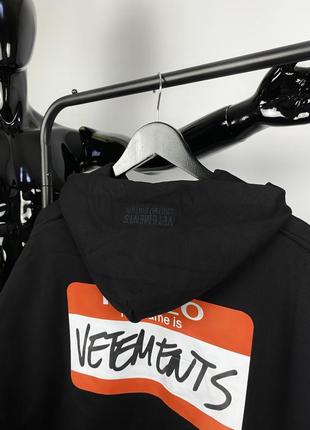 Fay Kids Girls Clothing 175485073 Hello my name is vetements vetements hoodie vetmo 3500