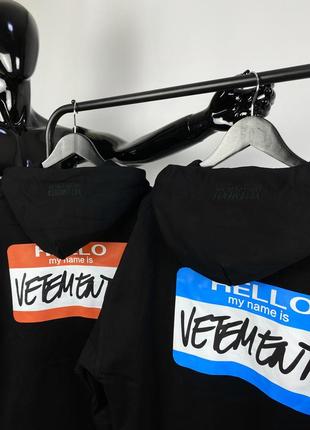 175485073 Hello my name is vetements vetements hoodie vetmo 3500 Kenzo bandana scarf detail shirt Pink