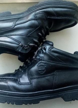 29 см.кожаные полу ботинки timberland(оригинал)
