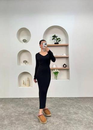 Ангоровое платье