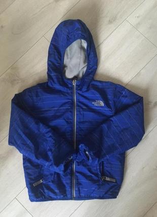 Двостороння куртка the north face на флісі