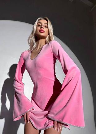 Платье женское вечернее бархатное s m l. платье женское вечернее короткие велюровое 42 44 46 48