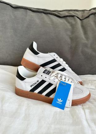 Adidas spezial handball white  black 36 білі кеди