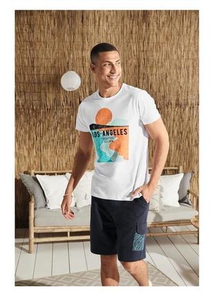 Мужская футболка из хлопка размер 52-54 livergy нитевичка2 фото