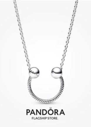 Ланцюжок чокер срібло   намисто панд moments u-подібної форми  оригінал  silver_pandora