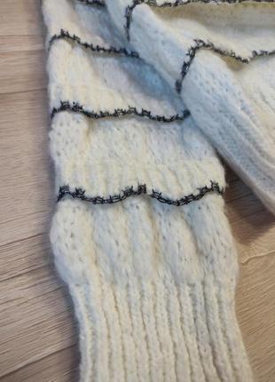 Вовняний светр оверсайз zara p s6 фото