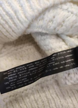 Вовняний светр оверсайз zara p s9 фото