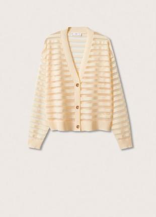 Кардиган, кофта, кофтинка легкая кофта на пуговица сетка