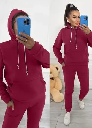 Костюм женский теплый спортивный