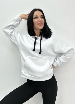 Женский теплый худи