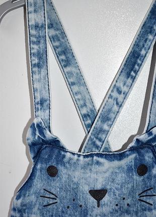 Next красивий джинсовий сарафан в стилі zara mango reserved hm gap 3