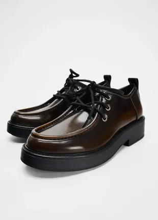 Крутезні туфлі zara р. 372 фото