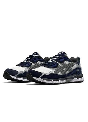 💎 чоловічі кросівки asics gel-nyc navy white