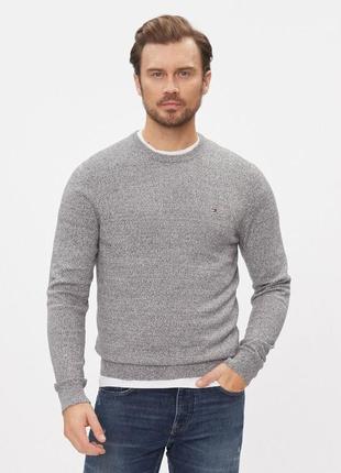Чоловічий светр з кашеміром tommy hilfiger оригінал / кофта томмі хілфігер / джемпер кашемір