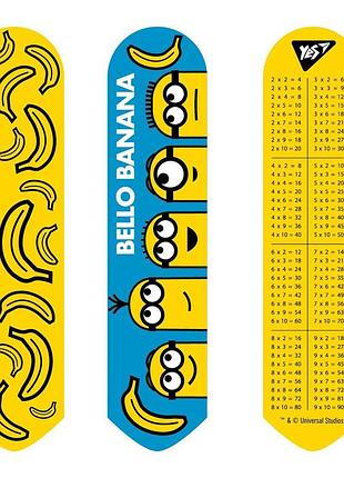 Закладка для книг 2d "yes" minions, 707349, шт