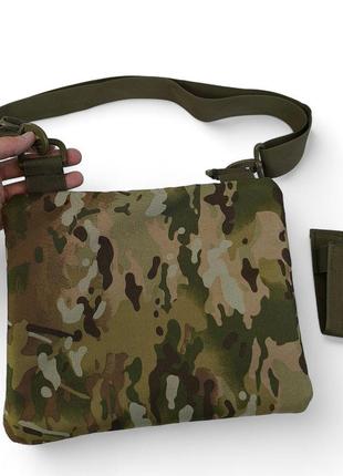 Мужская тактическая сумка барсетка, рюкзак мужской военный тактический, нагрудная сумка кобура