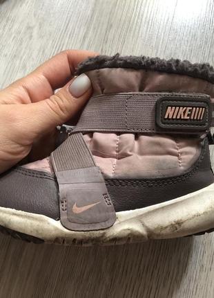 Зимняя обувь nike 25 14cm
