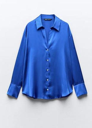 Сатинова сорочка zara